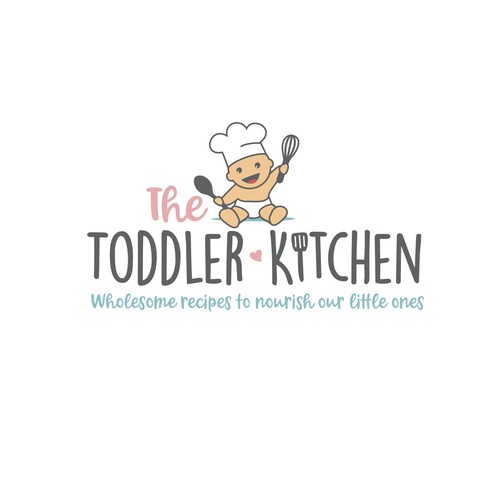 Design Fun logo for a food blog company focused on toddler and family nutrition and recipes. di meryofttheangels77