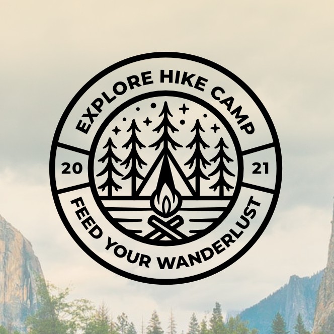 Hiking And Hiker Logos - Free Hiking And Hiker Logo Ideas, Design ...