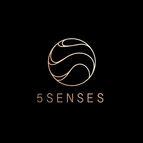 Restaurant logo to stimulate 5 senses Design by The4