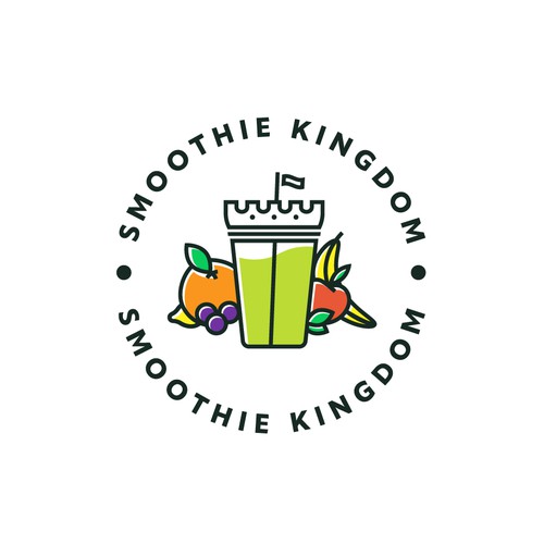 Logo for New Restaurant: Smoothie Kingdom Design by Jonas0051