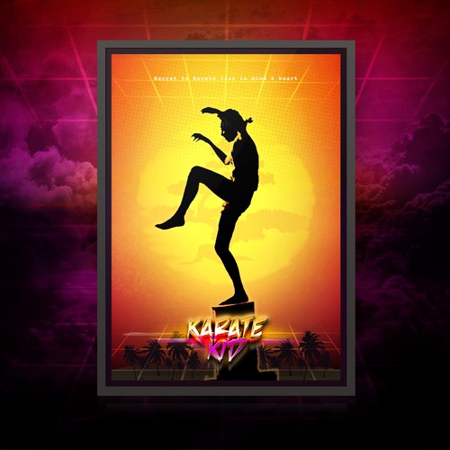 Create your own ‘80s-inspired movie poster! Design by Vivi - Beau