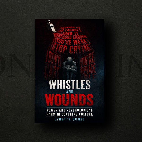 Whistles and Wounds | Modern Editorial Book Cover Design