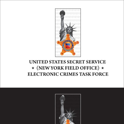 logo for United States Secret Service (New York Field Office) Electronic Crimes Task Force Design por Davey_HUN