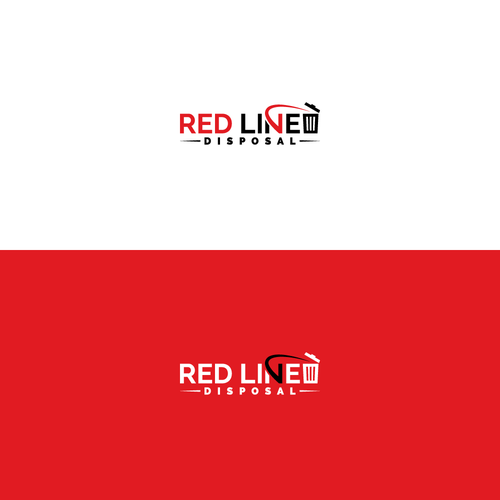 Designs Red Line Disposal Logo & brand identity pack contest
