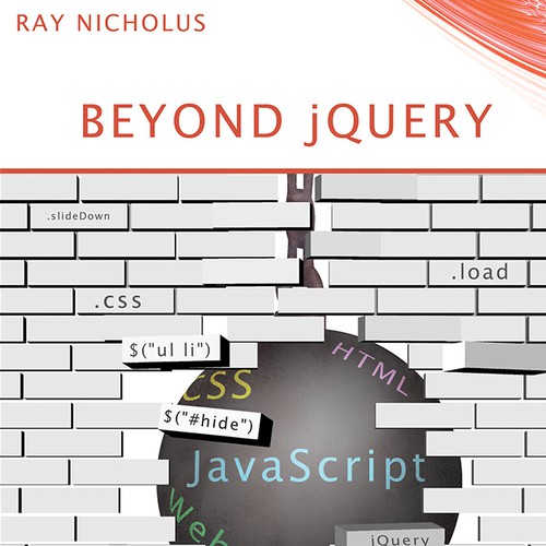 book cover for "Beyond jQuery" Design by Raiden DesignDen