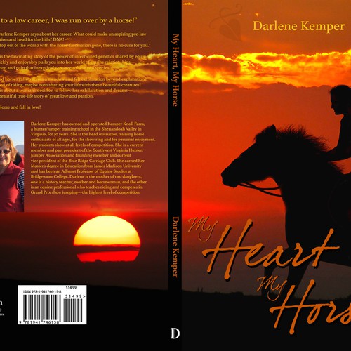 A great horse book needs a great cover! Design réalisé par rwestin