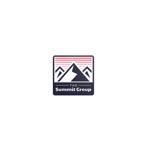 The Summit Group - A logo for the company and professional athletes Design by Vic People Studio
