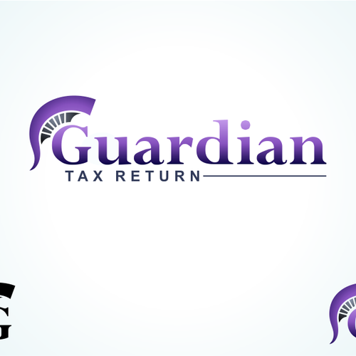 logo for Guardian Tax Returns Design por zeweny4design