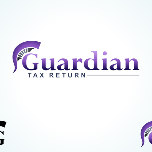 logo for Guardian Tax Returns Design by zeweny4design