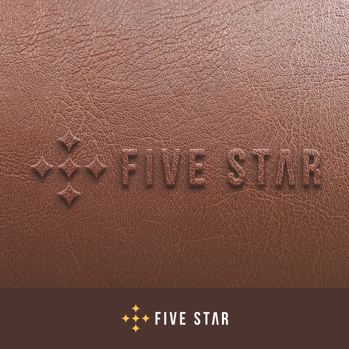 Five Star logo design Design por mind_idea™