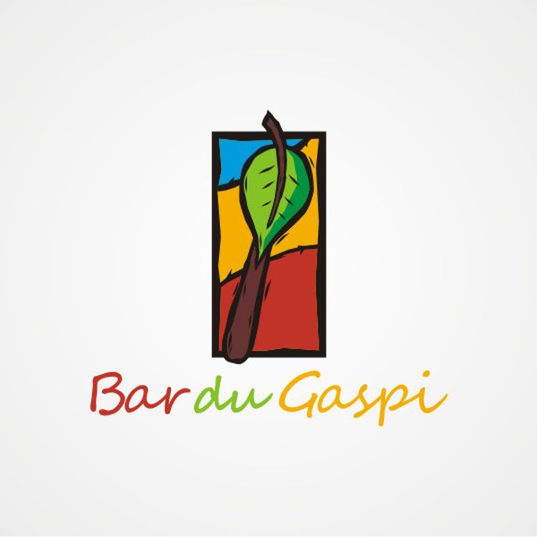 Design by pabrikgrafik titled "logo concept for Bar Du Gaspi"