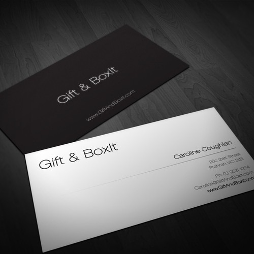 Gift & Box It needs a new stationery Design by DarkD