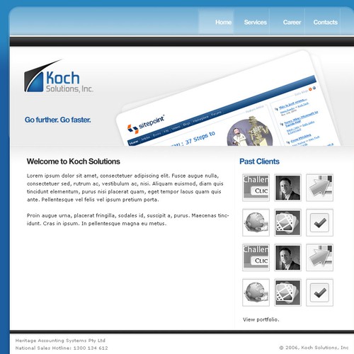 $500.00 Website template (Design only) Design by Edwin Toh