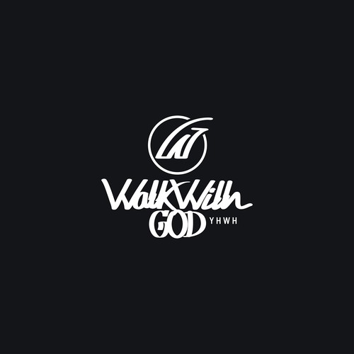 Walk With God Minimalist Luxury Logo for a Modern Faith & Fashion Brand Design by SimpleDezign