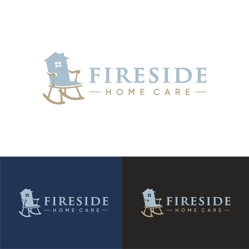 Fireside Home Care Logo Design by naya89