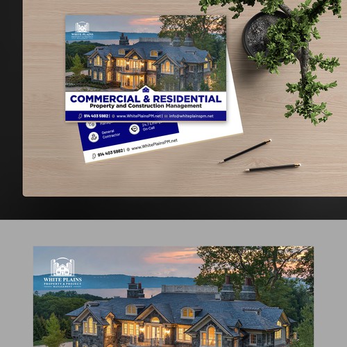 Postcard, flyer or print contest entry by 123Graphics