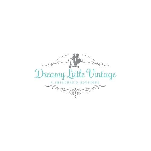 Design a "dreamy" logo for a brand new children's vintage clothing boutique Design por Gobbeltygook