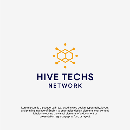 Hive Tech Networks Design von Hans Creative