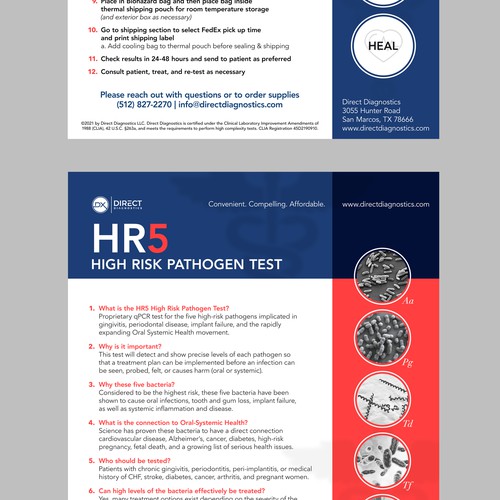 Compelling Flyer  Biotech Lab Design by digital.ian