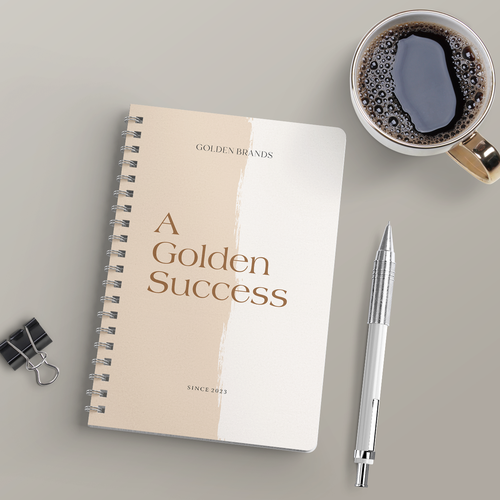 Inspirational Notebook Design for Networking Events for Business Owners Design by SONUPARMAR