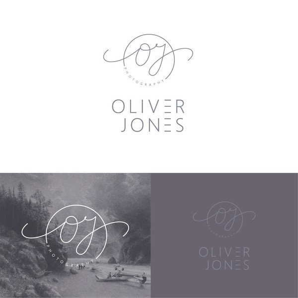 Design by MunnaMAAS titled "Oliver Jones Photography."