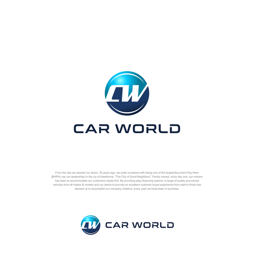 We need a POWERFUL logo for the largest Automotive Dealership In Los Angles!!!! Design by crapit