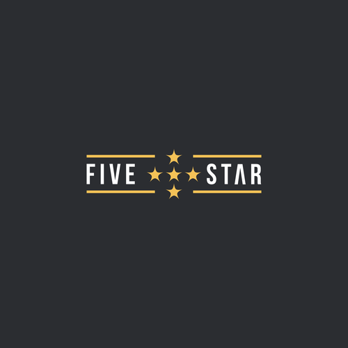 Five Star logo design Design por mind_idea™