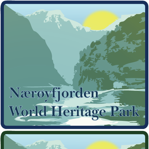 NÃ¦rÃ¸yfjorden World Heritage Park Design von Urza_44