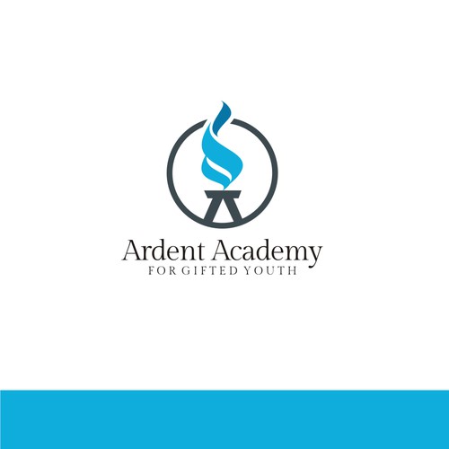 Create a new logo for Ardent Academy, a K-12 STEM education startup (science, technology, engineering and math) Design réalisé par sougatacreative