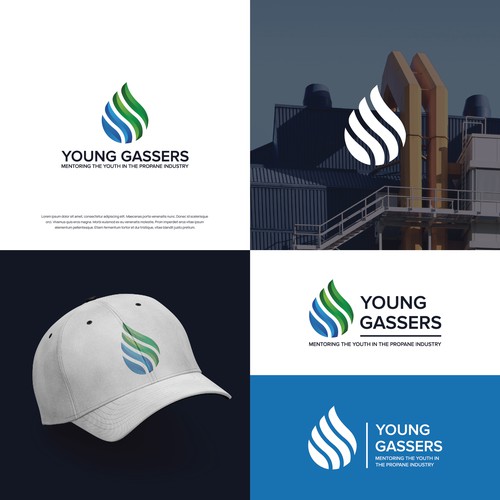 Young Gassers Logo Design by Mhala