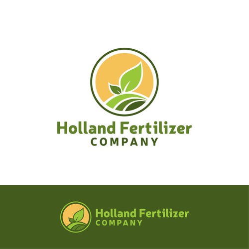 Design a simple, clean logo for Holland Fertilizer Company. Logo