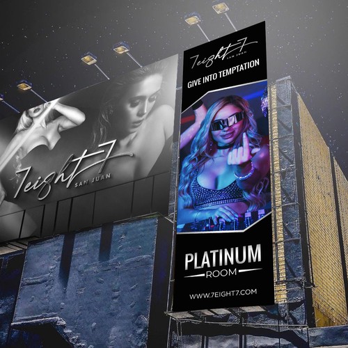 Billboard for a Nightclub and Gentlemen’s Club-ontwerp door Sketch Media™