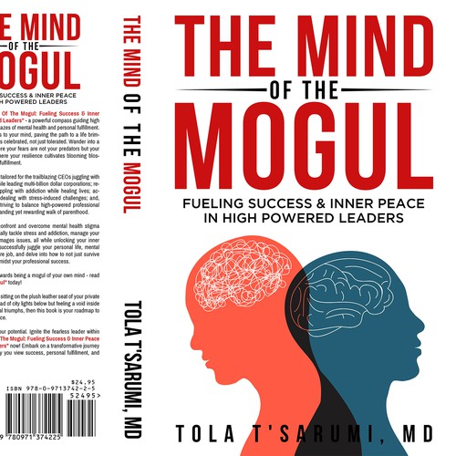 The Mind of the Mogul book cover Design by Bigpoints