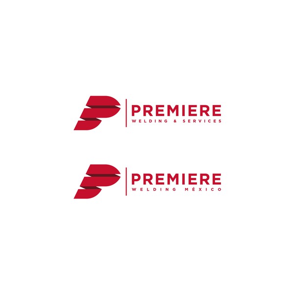 Design by OpayaBrandMaker titled "Subdivisiones Premiere Welding & Services (Estados Unidos) Premiere Welding México"