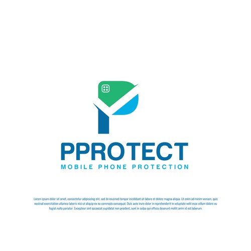 PPROTECT (Phone protect logo) (mobile cases and screen protectors) Design by EARTH SONG