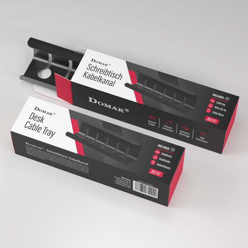 Designs | Product packaging of an under desk cable tray - you can us as ...