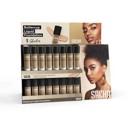 Buttercup Liquid Foundation Design by Ganesh Anvekar