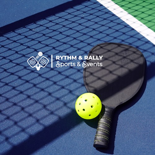 Music Meets Pickleball! Cool, musical logo for sports facility Design by M.I.Thomson