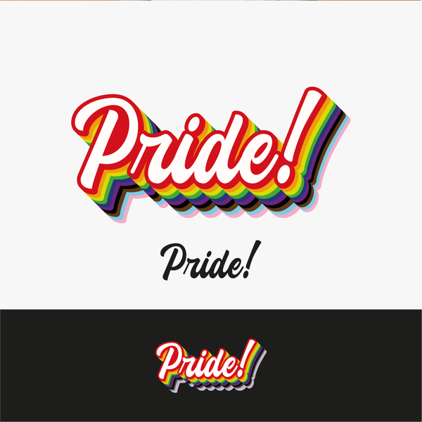 Design by Tiago Dias titled "Logo for Pride"