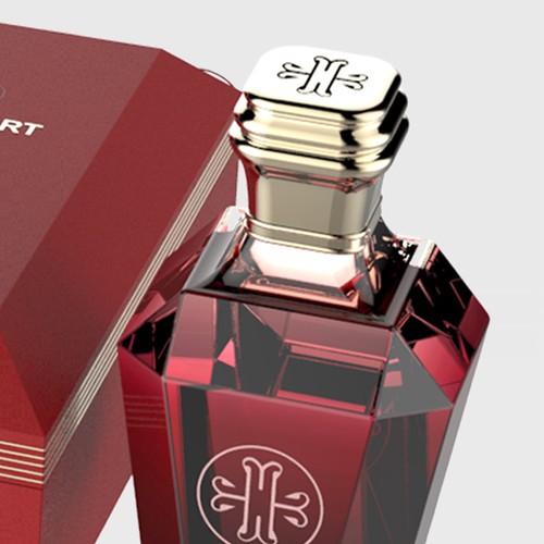 Luxury box for perfume bottle, 3D contest