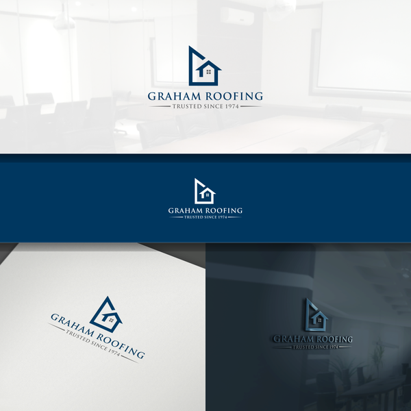 Design by Byuh titled "Graham Roofing"