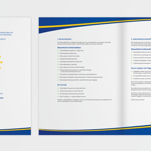 Brochure contest entry by BEllJAMIN