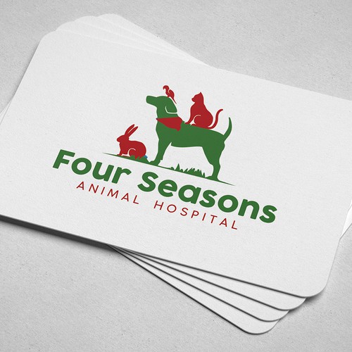 Animal hospital needs bold new logo. Design by safy30