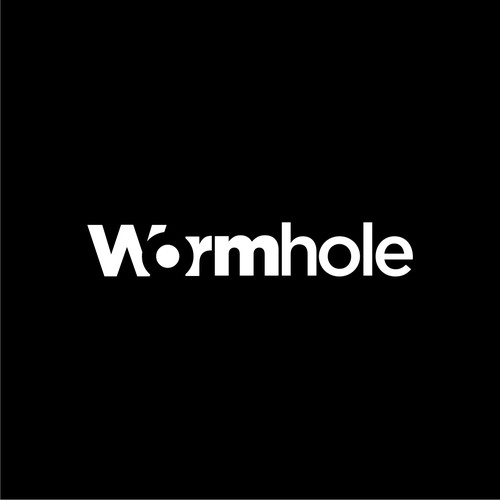 Wormhole Protocol Logo Design Design von Warnaihari