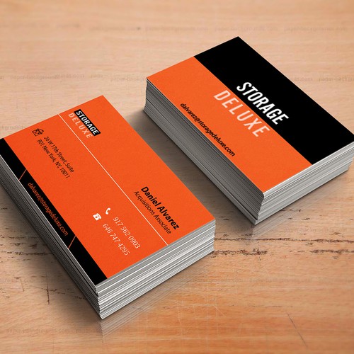 Business card designs for Storage Deluxe | Business card contest