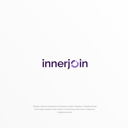 Bespoke software development company logo - InnerJoin Design by R.one