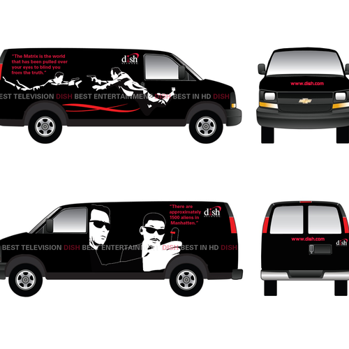 V&S 002 ~ REDESIGN THE DISH NETWORK INSTALLATION FLEET Design by Souxxie