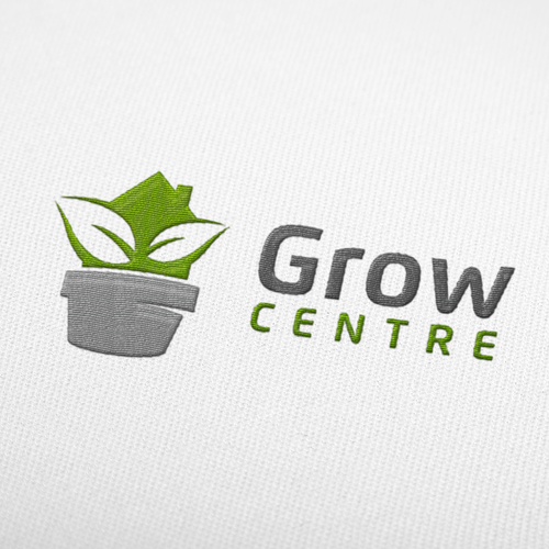 Logo design for Grow Centre Diseño de Drew ✔️
