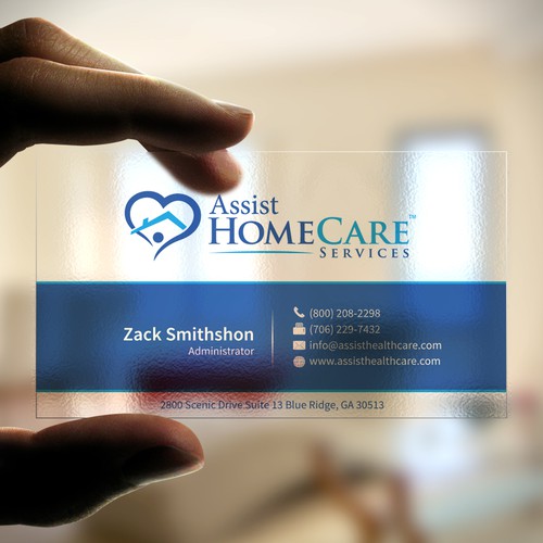 Business Card for Home Health Agency Design by AkGraphicsSolutions