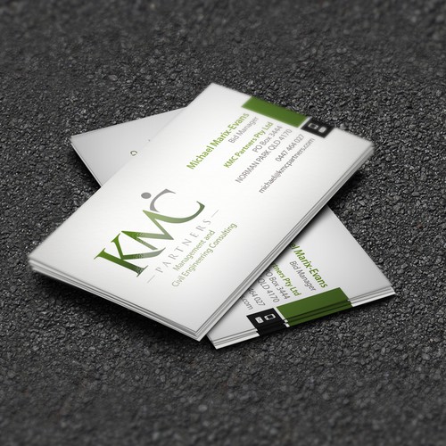 KMC Partners Business Card Design Design von AYG design